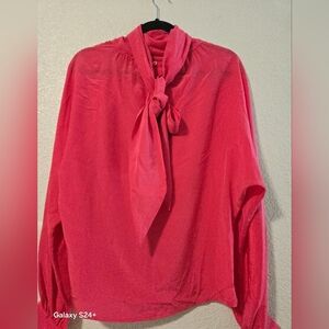 Elegant Pink Women's Blouse